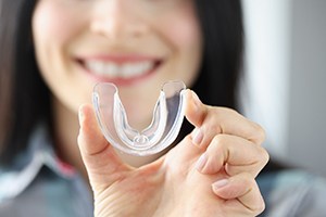 nightguard for bruxism to prevent dental emergencies in Palm Bay